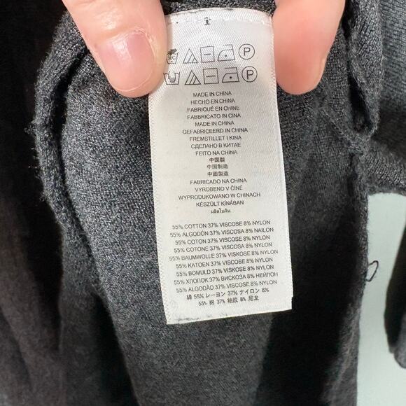 Michael Michael Kors Minimalist Gray Tunic Knit Top - 1X - Women's Plus Size - Picture 5 of 6